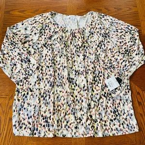 Liz Claiborne Fade to Black Blouse - NWT